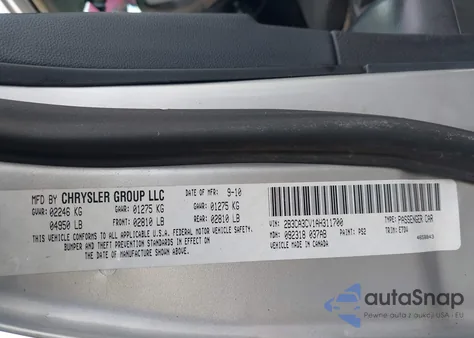 2010 Dodge Charger Sxt from USA, damaged, VIN 2B3CA3CV1AH311700